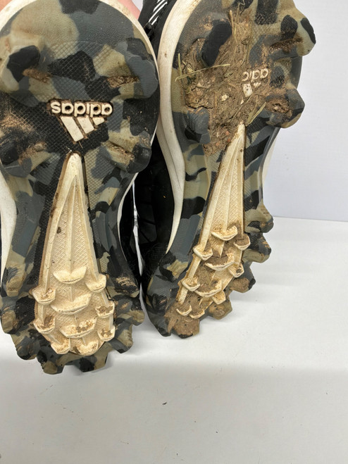 Vist Large View of Product Image Which is Used Adidas ADIDAS BASEBALL CLEATS BB/SB Cleats Black Junior 01.5