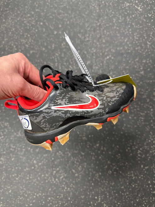 Vist Large View of Product Image Which is Used Nike FASTFLEX BB/SB Cleats Black Youth 11.0