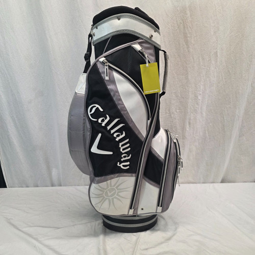 Vist Large View of Product Image Which is Used Callaway SOLAIRE MENS CART BAG Mens Cart Bag White