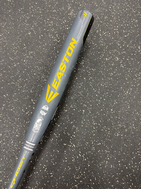 Vist Large View of Product Image Which is Used Easton GHOST DOUBLE BARREL 2019 USSSA ONLY BB/SB Fastpitch Bat 33"