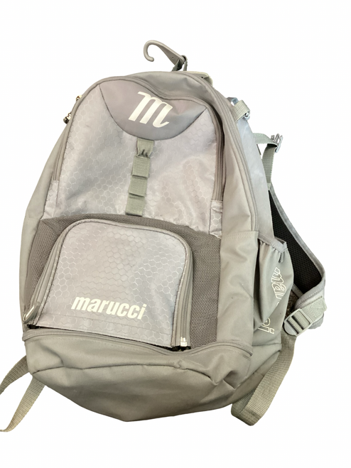 Vist Large View of Product Image Which is Used Marucci BACKPACK GREY BB/SB Player Backpack Grey