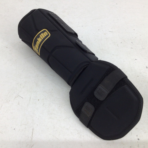 Vist Large View of Product Image Which is Used Franklin PTR SERIES ADULT SHIN/FOOT PROTECTOR BB/SB Shin/Foot Protector Black