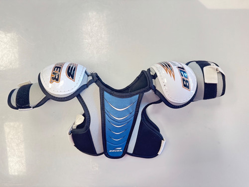 Vist Large View of Product Image Which is Used Bauer 300 Junior Shoulder Pads SM