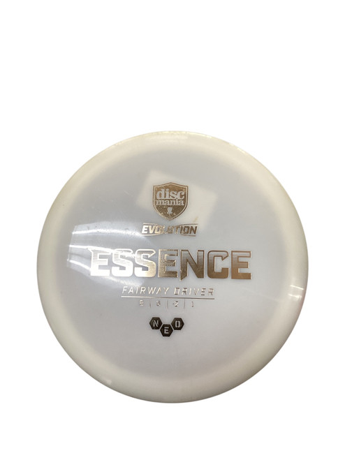 Vist Large View of Product Image Which is Used Discmania ESSENCE FAIRWAY DRIVER Disc Golf Driver White