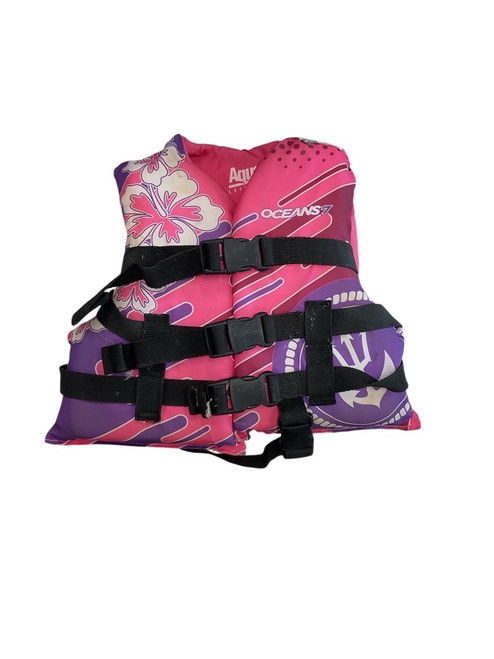 Vist Large View of Product Image Which is Used OCEANS7 CHILD PFD Child PFD Pink SM