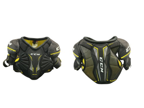 Vist Large View of Product Image Which is Used CCM 9040 Junior Shoulder Pads LG