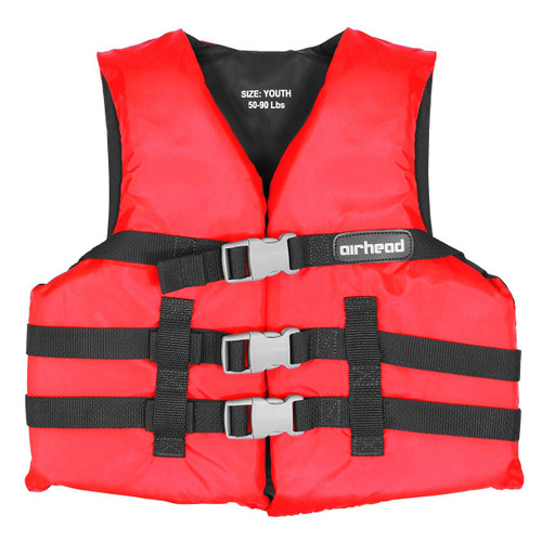 Vist Large View of Product Image Which is 3 BUCKLE RED 50-90