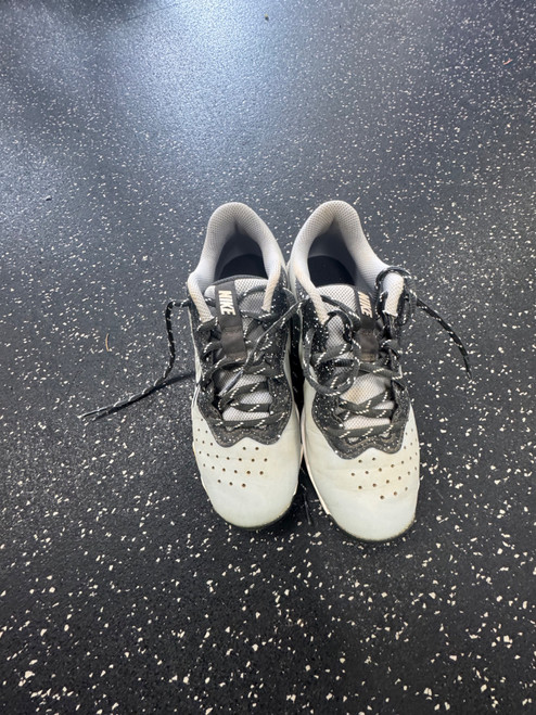 Vist Large View of Product Image Which is Used Nike FASTFLEX BB/SB Cleats Grey Junior 03
