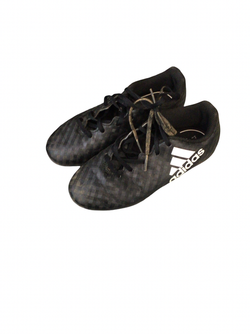 Vist Large View of Product Image Which is Used Adidas Soccer Cleats Black Junior 01