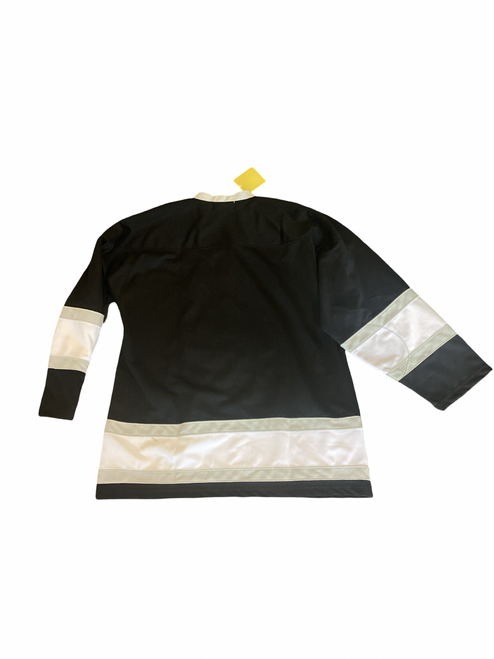Vist Large View of Product Image Which is Hockey Practice Jersey Black 2X
