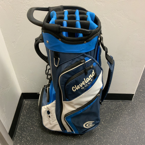 Vist Large View of Product Image Which is Used Cleveland Mens Cart Bag Royal Blue