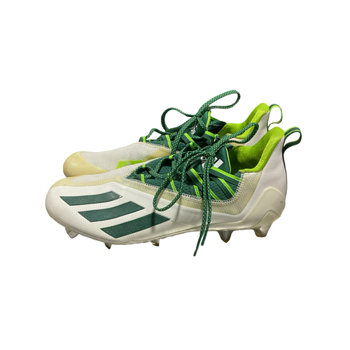 Vist Large View of Product Image Which is Used Adidas Adult FB Cleats White Senior 12