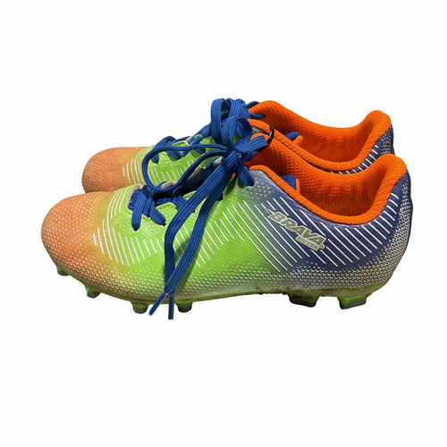 Vist Large View of Product Image Which is Used Brava Soccer Cleats Green Junior 01.5