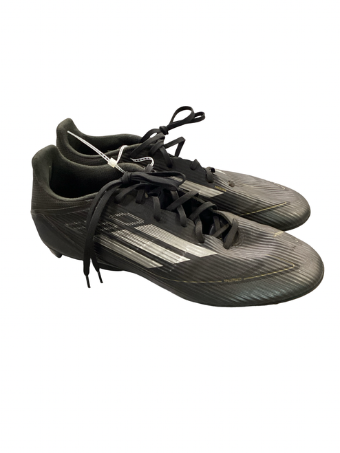 Vist Large View of Product Image Which is Used Adidas Soccer Cleats Black Senior 12