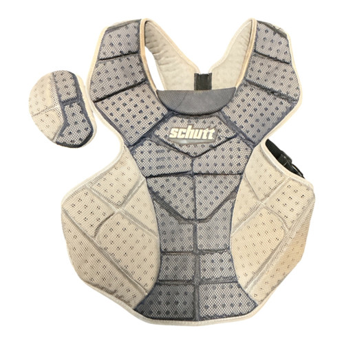 Vist Large View of Product Image Which is Used Schutt SCHUTT CP Catchers Chest Protector Royal Blue Adult