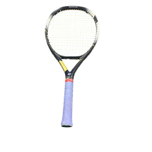 Vist Large View of Product Image Which is Used Yonex STREL Adult Tennis Racquet Black 4 3/8"