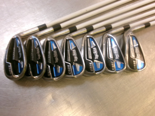 Vist Large View of Product Image Which is Used Tour Edge HOT LAUNCH Mens Iron Set RH 3I-GW/AW