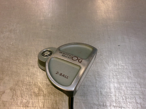 Vist Large View of Product Image Which is Used Odyssey WHITE HOT OG 2 BALL Mens Putter RH