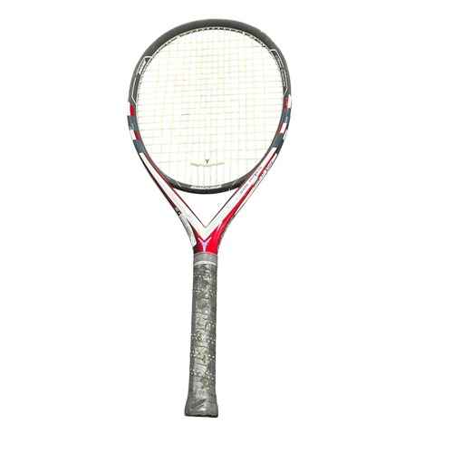 Vist Large View of Product Image Which is Used Babolat 112 LTD Adult Tennis Racquet None 4 1/4"