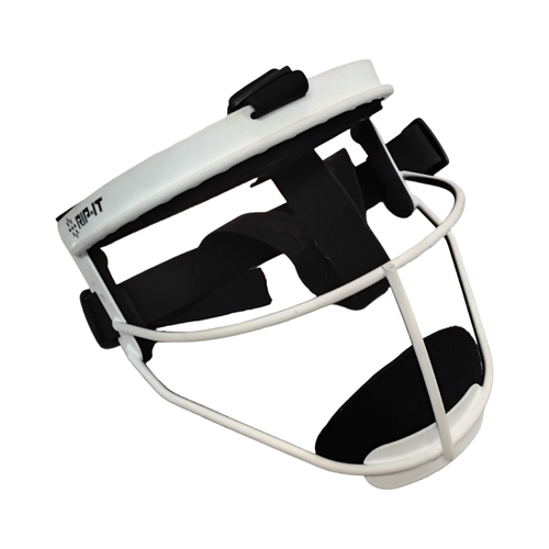 Vist Large View of Product Image Which is Used RIP-IT DEFENSE PRO BB/SB Fielders Mask White One Size