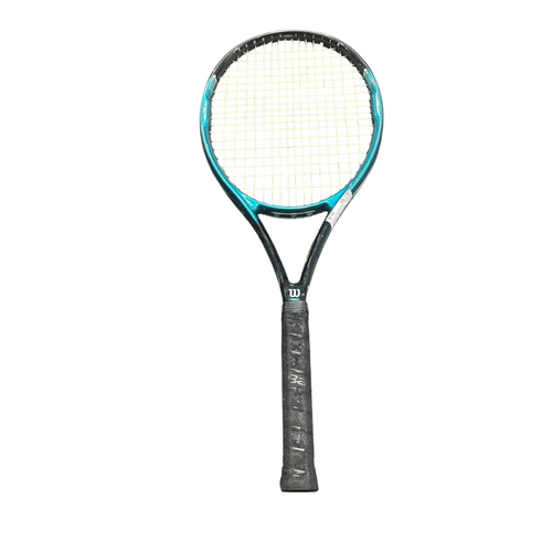 Vist Large View of Product Image Which is Used Wilson HAMMER 5.0 Adult Racquetball Racquet Black 4 1/8"
