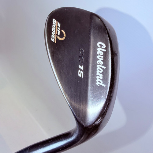 Vist Large View of Product Image Which is Used Cleveland CG15 Golf Wedge Mens RH 56 Degree