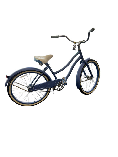 Vist Large View of Product Image Which is Used Huffy CRANBROOK Cruiser Bike Girls Royal Blue 24"