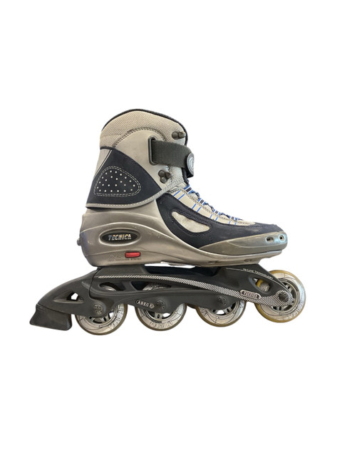 Vist Large View of Product Image Which is Used Tecnica SPITFIRE SZ 9 INLINE SKATES Senior Rec Fitness Skates Black Senior 9