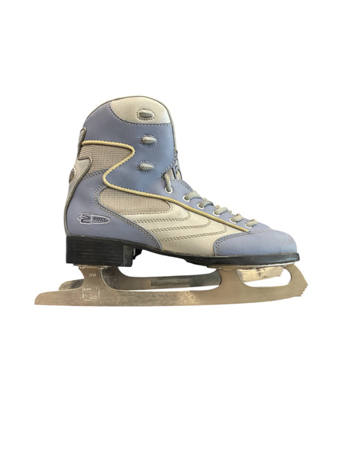 Vist Large View of Product Image Which is Used Lake Placid SOFF COMP WomensFigure Skate Carolina Blue Senior 8