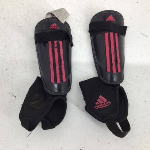Vist Large View of Product Image Which is Used Adidas ADI CLUB JR XS SOCCER SHINGUARDS Soccer Shin Guards Junior Pink XS