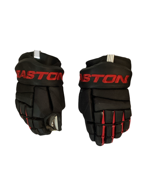 Vist Large View of Product Image Which is Used Easton MAKO M3 Junior Gloves Black 12"
