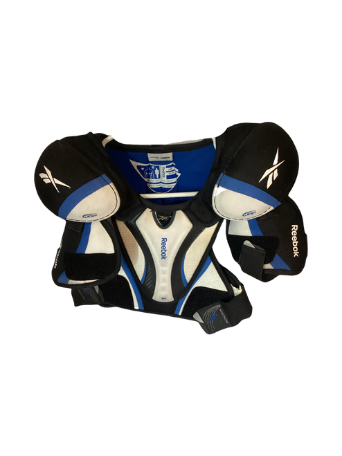 Vist Large View of Product Image Which is Used Reebok 4K Junior Shoulder Pads SM