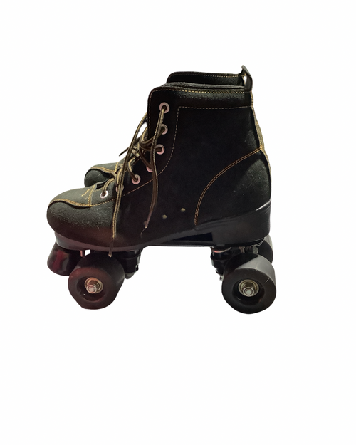 Vist Large View of Product Image Which is Used ROLLER SKATES Junior Roller Quad Skates Black Junior 06