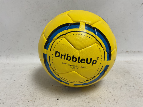 Vist Large View of Product Image Which is Used DRIBBLEUP SOCCER BALL All Size Soccer Ball Yellow 4