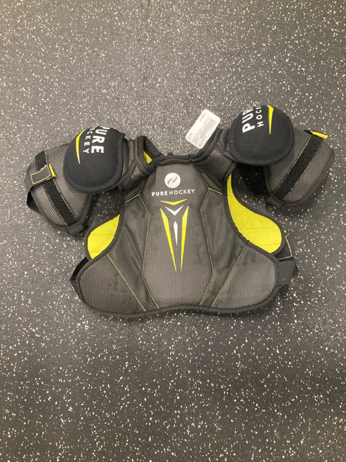 Vist Large View of Product Image Which is Used Pure Hockey SHOULDER PADS Youth Shoulder Pads LG