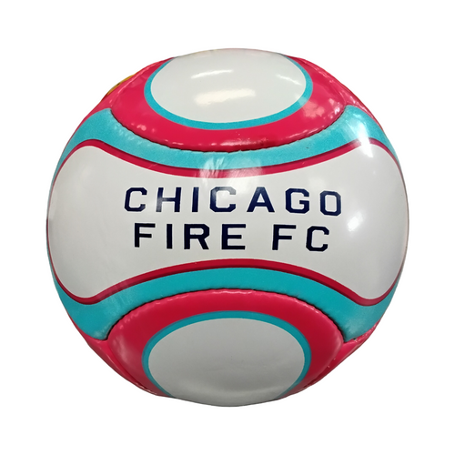 Vist Large View of Product Image Which is Used CHICAGO FC All Size Soccer Ball White 4