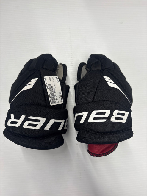 Vist Large View of Product Image Which is Used Bauer LIL SPORT Youth Gloves Black 10"