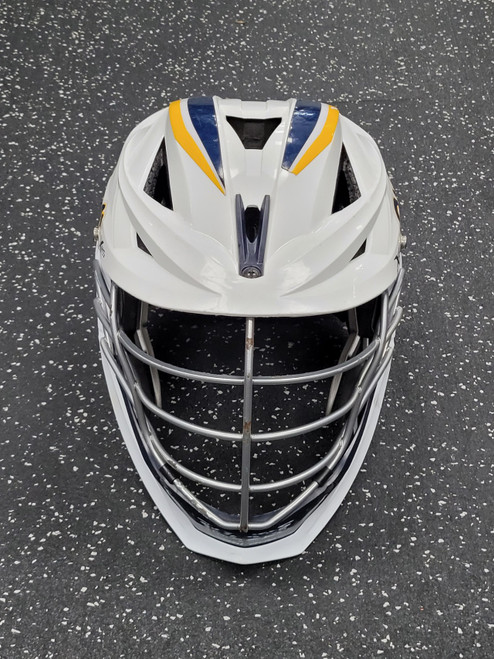 Vist Large View of Product Image Which is Used Cascade XRS Lacrosse Helmet White One Size