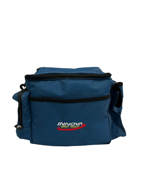 Vist Large View of Product Image Which is Used Innova Disc Golf Bag Navy Blue