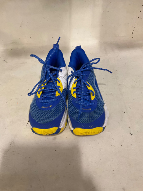 Vist Large View of Product Image Which is Used Under Armour Basketball Shoes Y Royal Blue Junior 04