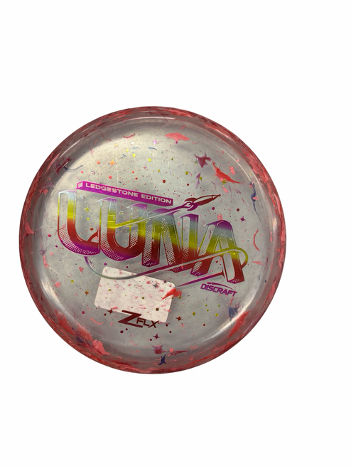 Vist Large View of Product Image Which is Used Discraft LUNA Disc Golf Putter Pink