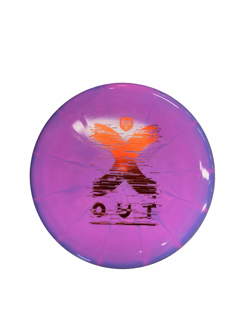 Vist Large View of Product Image Which is Used Discmania LINK Disc Golf Putter Purple