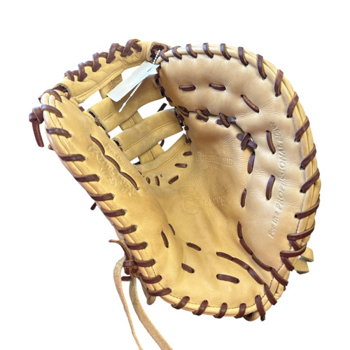 Vist Large View of Product Image Which is Used Rawlings GG ELITE BB/SB First Base RH Throw Tan 13"
