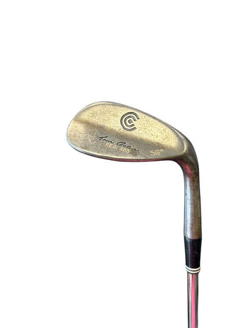 Vist Large View of Product Image Which is Used Cleveland 588 CHROME Golf Wedge Mens RH Sand Wedge