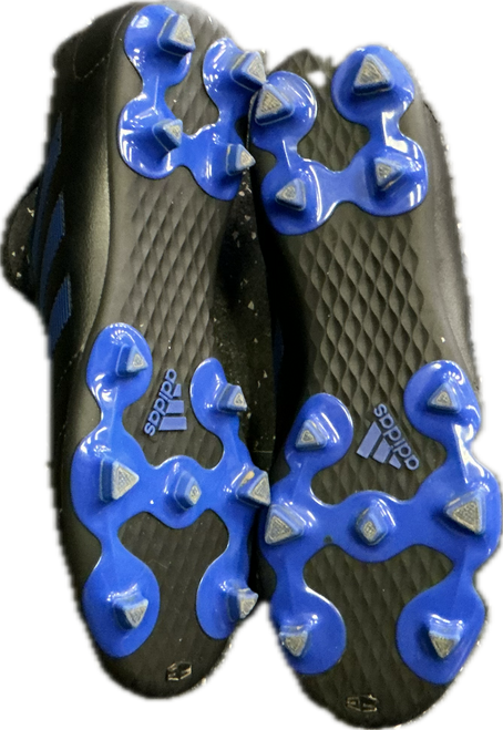Vist Large View of Product Image Which is Used Adidas Soccer Cleats Black Junior 04.5