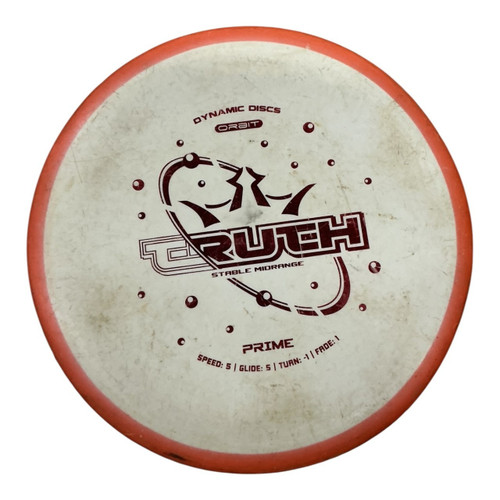 Vist Large View of Product Image Which is Used Dynamic Discs PRIME TRUTH Disc Golf Mid Range White 177g