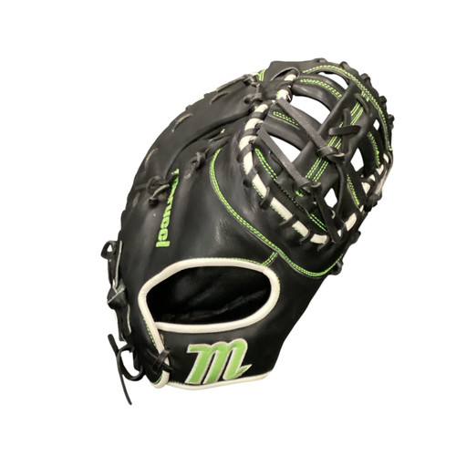 Vist Large View of Product Image Which is Used Marucci KREWE BB/SB First Base RH Throw Black 12 1/2"