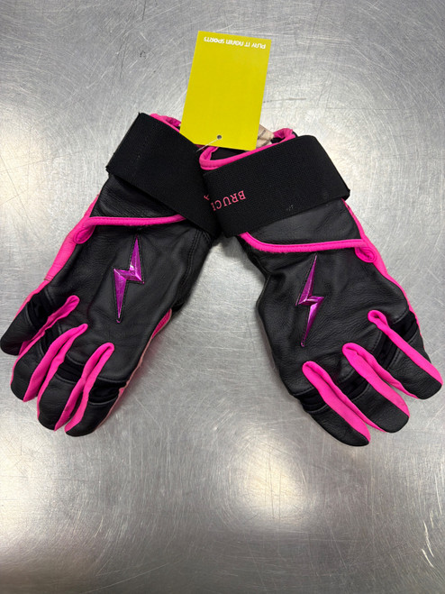 Vist Large View of Product Image Which is Used Bruce Bolt Creator Series Batting Gloves Black XL