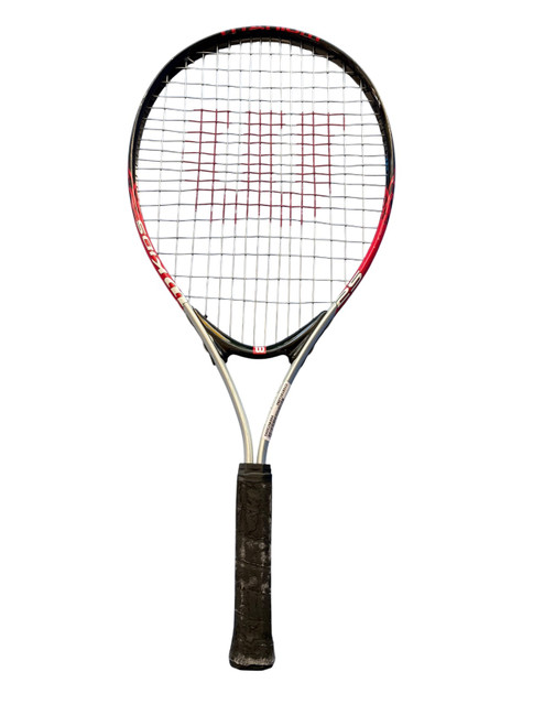 Vist Large View of Product Image Which is Used Wilson 25 Junior Tennis Racquet Black 25"