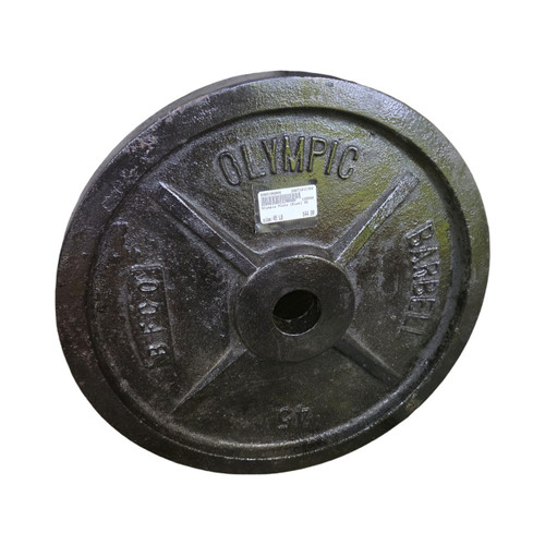 Vist Large View of Product Image Which is Used Olympic Plate (Each) 45 lb